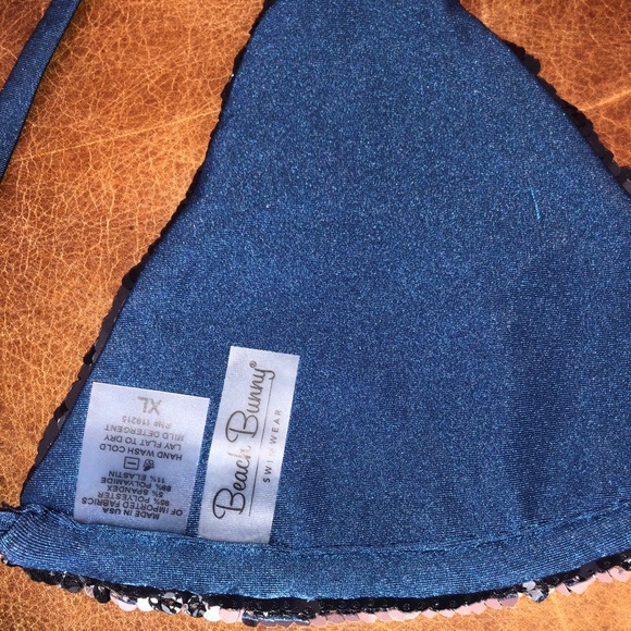 New Beach Bunny Siren's Song Tri Bikini Top&bottom 2 left. - Picture 6 of 8